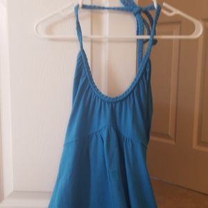 Summer halter dress!! Only worn once!!